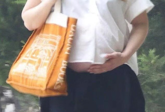 太暖了!奥妹街头大方露孕肚,笑意盈盈迎接第一个孩子