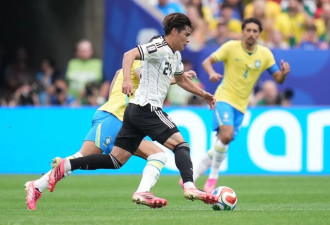 1-0！日本神奇领先巴西 连刷4大纪录
