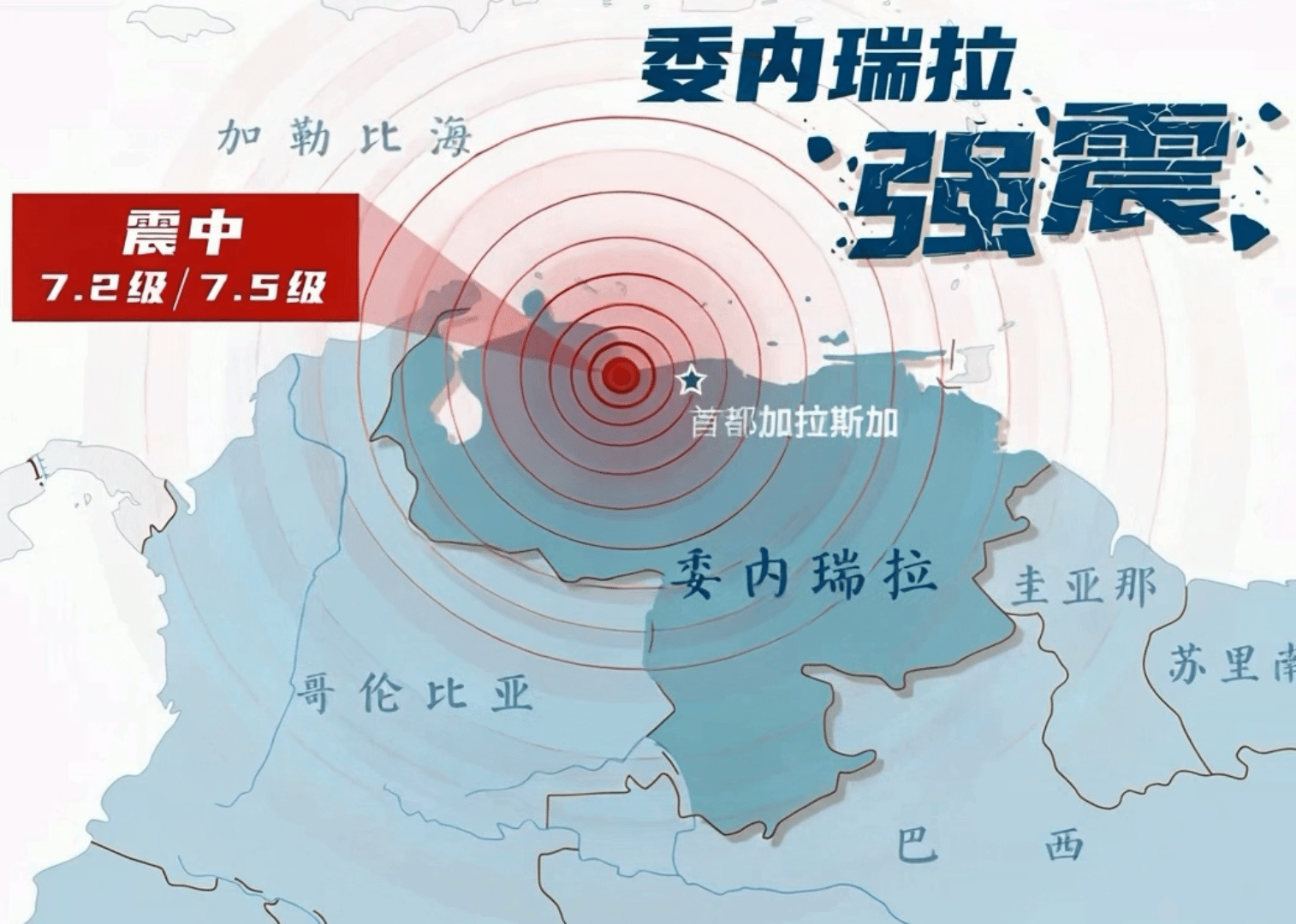 委内瑞拉强震遇难千余人，震中华人异乡日夜
