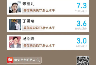中国娱乐圈“实名制” 明星痛失艺名后 网友没绷住