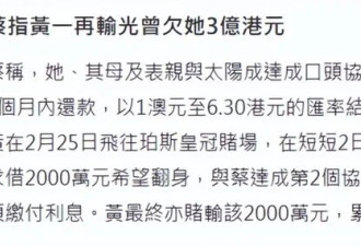 赵薇前夫被曝赌博输1.87亿 再借9360万又输光