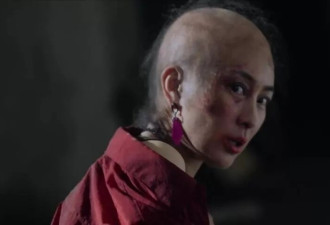 假胸脱落,光头示人,内娱除了马苏,还有几个女明星敢这么演?