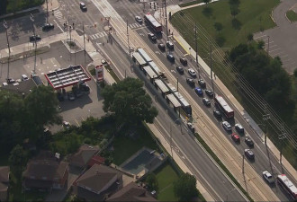 多伦多Finch West轻轨全线停摆，已近24小时，TTC说是“通信故障”