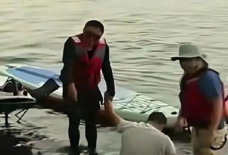 醉酒男子溺水 同伴拒绝抬人上岸：见义勇为你们来