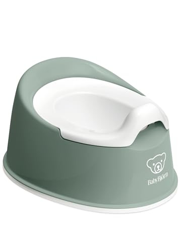 BabyBjörn Smart Potty Deep Green White