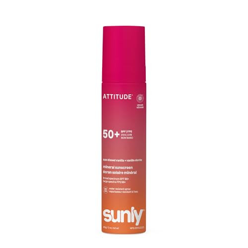 ATTITUDE Mineral Sunscreen SPF 50 Sun-Kissed Vanilla