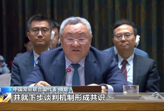 安理会举行中东局势紧急会议,中方提出三点主张