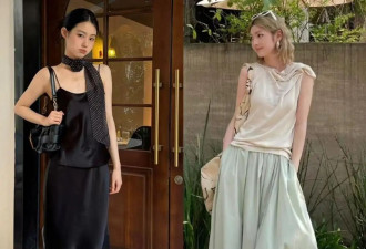 运动鞋不兴了？满大街都在穿“裙子+猫跟鞋”，时髦精致又洋气