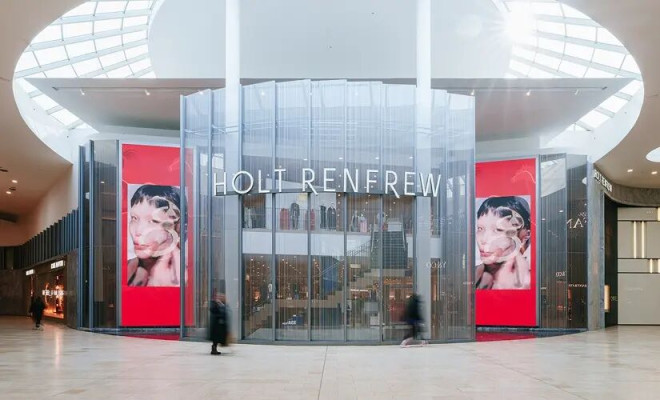 Holt Renfrew inside Square One Shopping Centre