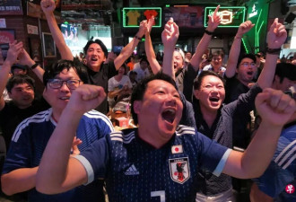 上海球迷为日本队欢呼 中共党媒称助威要有边界