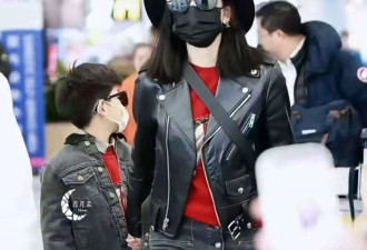 陈妍希机场与儿子分别！儿子正脸像极了陈晓，离婚后首次送子回爸爸家