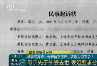 独生子女不等于唯一继承人！男子继承亡母3套房子