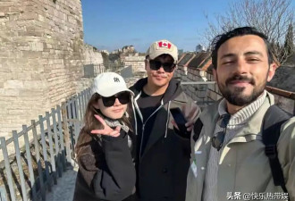 陈思诚带小21岁女友国外旅行，两人恋爱同居4年无结婚计划，好甜