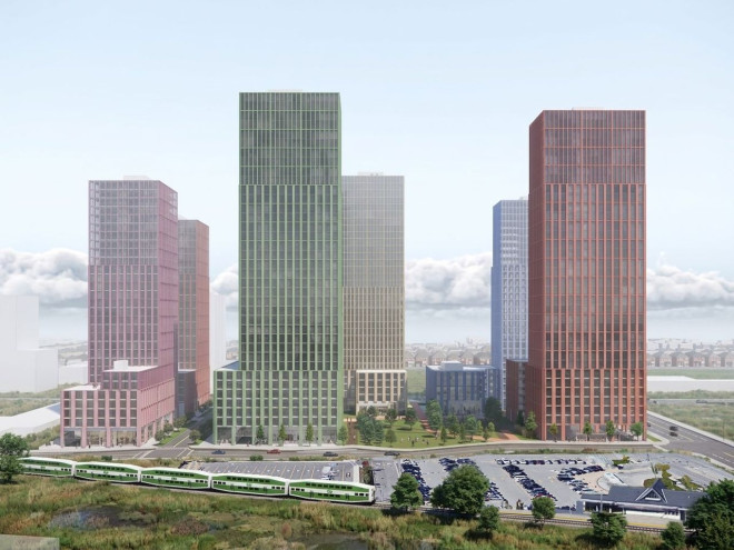 Mount Joy Transit-Oriented Community, Markham, designed by Arup for Infrastructure Ontario