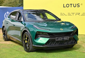 首批20辆中国电动车登陆加拿大：Lotus SUV Eletre，起售价近12万