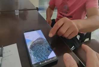 男子好心解救大蛇反遭“锁喉”,将蛇牙剪掉才脱险