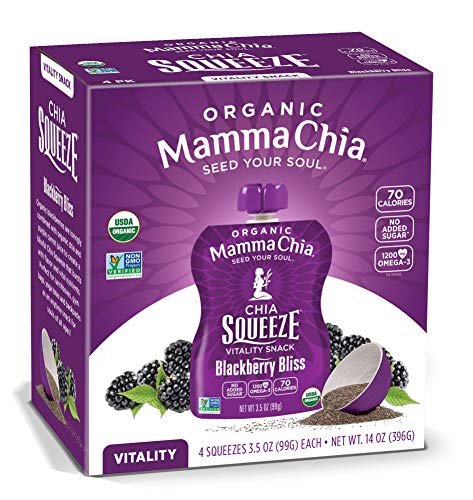 Mamma Chia 黑莓有机奇亚籽果泥