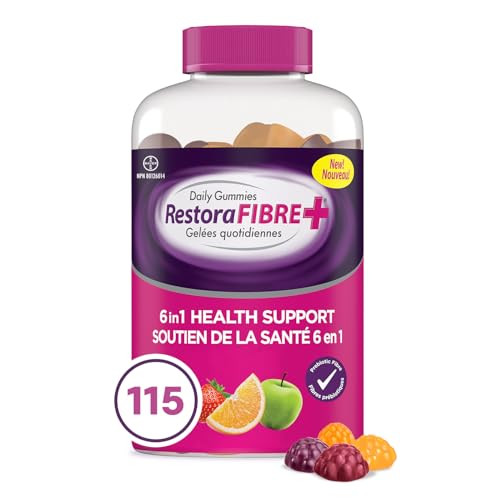 RestoraLAX RestoraFIBRE+ 6 in 1 Daily Prebiotic Fibre Supplement Gummies