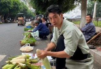 知名男演员无戏可拍，回四川老家摆摊卖菜