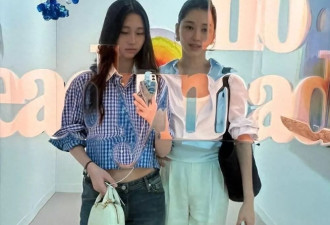 金熙英不愧是“最强小三”，和16岁女儿同框像姐妹