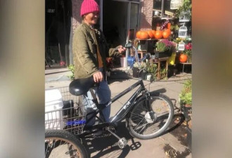 蒙特利尔花店三轮车被盗，店主女士哭了：非常悲伤，沮丧…
