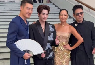 邵兵带儿子现身红毯，认胡兵瞿颖“家人”