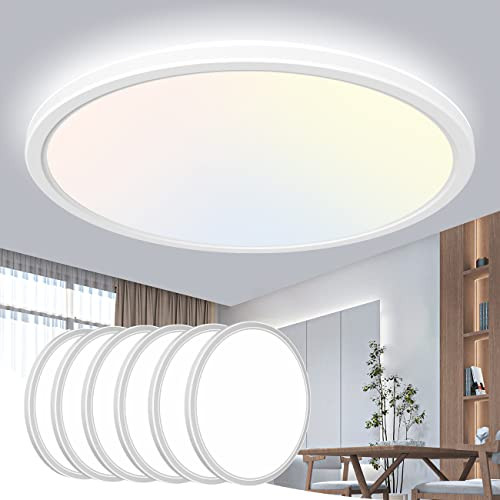 Zemty 12英寸 LED 吸顶灯 6个装