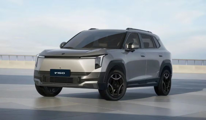 一辆电动 SUV