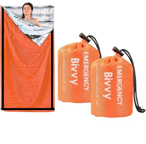 Deecam Emergency Sleeping Bag 2-Pack