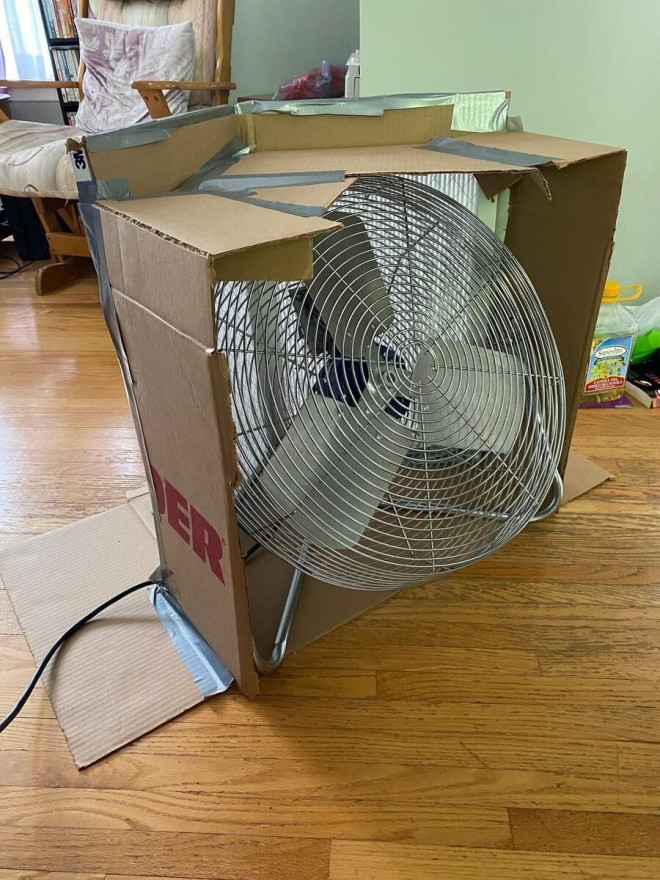自制空气净化器