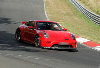 保时捷992.2 911 GT3特别版谍照曝光