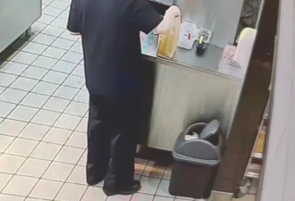 女子称麦当劳店员向可乐吐口水 店员称“吹可乐泡沫”