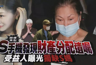 大S遗产风波再起,曝手机内发现遗产分配,更多细节曝光