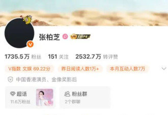 张柏芝悼念谢贤，多平台账号头像已变全黑