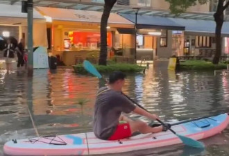 上海特大暴雨逼近"百年一遇" 市区惨变"沪上威尼斯"