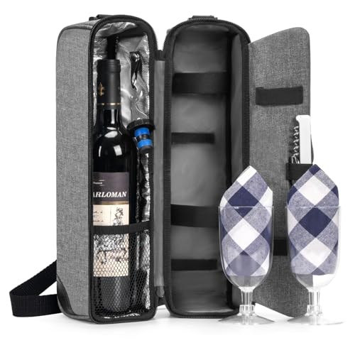 ALLCAMP Wine Gift Bag Gray