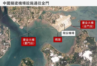 金门对面多了一座巨型机场,台湾忧军事与飞航安全