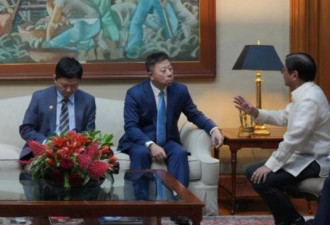 南中国海摩擦 菲总统亲自召见中国大使