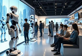 宇树、智元开进商场，人形机器人开始拼门店？