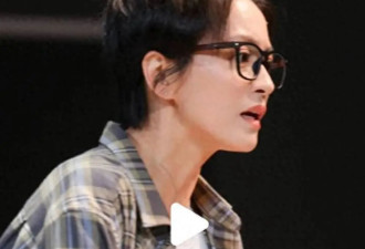 50岁梁咏琪上海被偶遇！11岁混血女儿1米7随爸