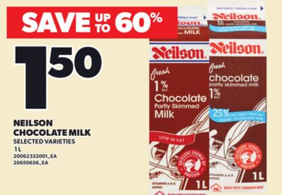 NEILSON CHOCOLATE 牛奶 / 1L