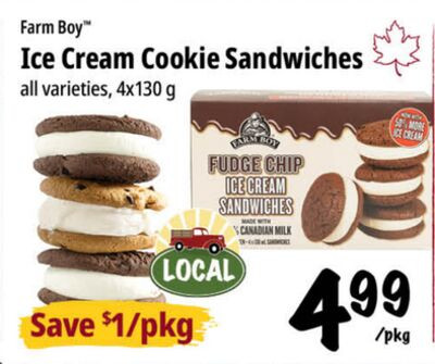 Farm Boy™ 雪糕 饼干 Sandwiches
