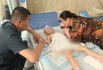 3岁孩子7楼坠下奇迹生还 胸椎骨折、肺挫伤