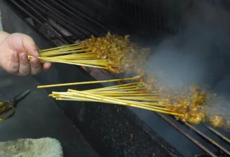 每吃掉一串烤奶渣 就有一头猪失去了半侧猪咪咪