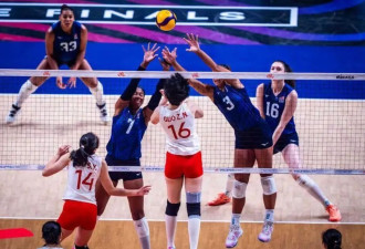 五杀美国！你永远可以相信中国女排