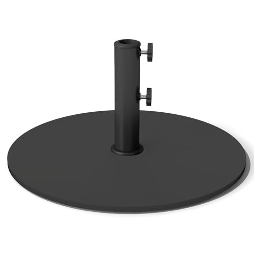 C-Hopetree 44 lb Steel Plate Patio Umbrella Base
