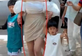 冉莹颖参加校园亲子活动穿搭引热议