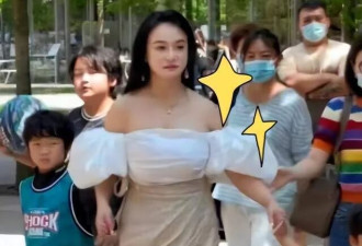 冉莹颖参加校园亲子活动穿搭引热议