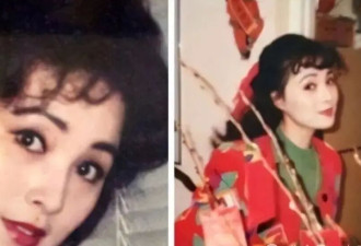 刘亦菲早年跟小姨合影，无美颜滤镜的年代，小姨竟比妈妈还漂亮！