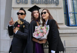 任达华21岁女儿毕业，一亮相就惊艳，完美继承父母好基因